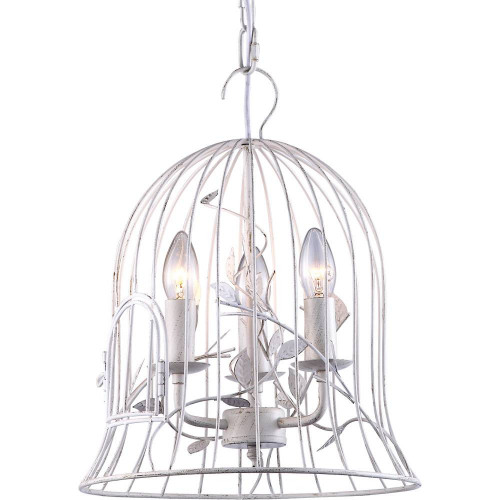 подвесная люстра arte lamp gabbia a1878sp-3wg в Пскове