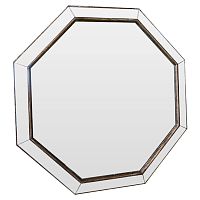 зеркало серебряное венецианское восьмиугольное большое octagon в Пскове