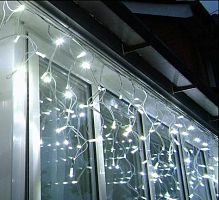 бахрома светодиодная уличная 300см белая (ul-00001365) uld-b3010-200/twk warmwhite ip67 в Пскове
