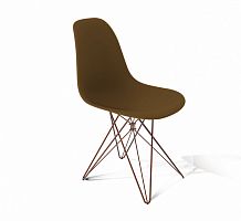 стул dsr коричневый s50 (eames style) в Пскове