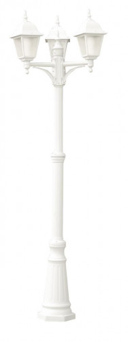 садово-парковый светильник arte lamp bremen a1017pa-3wh в Пскове