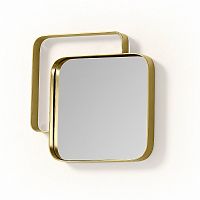 зеркало золотое квадратное со скругленными углами wol от la forma (ex julia grup) в Пскове