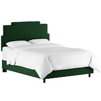 кровать двуспальная 180х200 зеленая paxton emerald velvet в Пскове