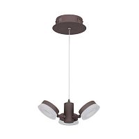 подвесная светодиодная люстра odeon light wengelina 3537/3l в Пскове