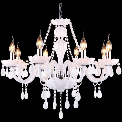 подвесная люстра arte lamp teatro a3964lm-8wh в Пскове