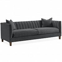 диван penelope sofa прямой серый в Пскове