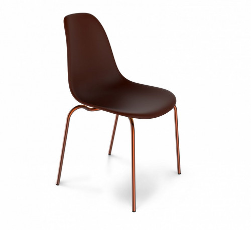 стул dsr коричневый s30 (eames style) в Пскове