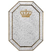 зеркало состаренное восьмиугольное с короной crown в Пскове