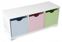 скамья kidkraft storage bench pastel (14565) в Пскове