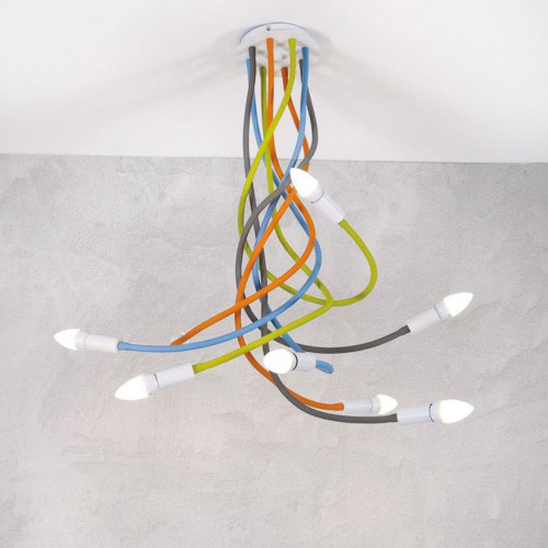 подвесная люстра loft it roots loft1714-rgb в Пскове