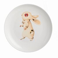 тарелка сумасшедший кролик с часами в Пскове