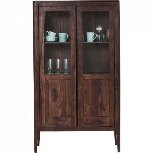 шкаф-витрина brooklyn walnut коричневый 100x40 в Пскове