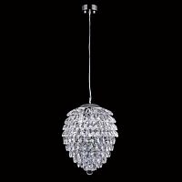 подвесной светильник crystal lux charme sp3+3 led chrome/transparent в Пскове