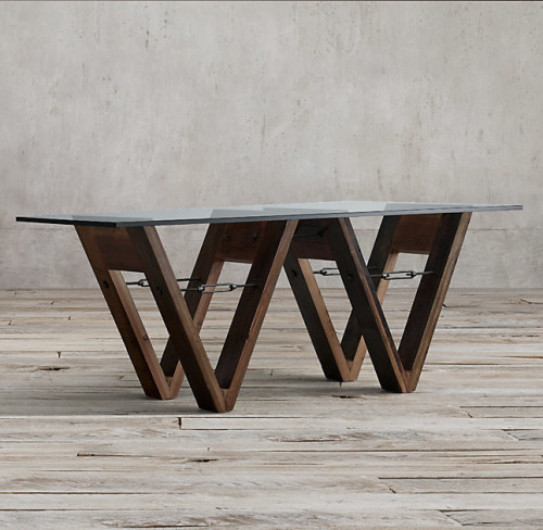 стол wood and glass 182 коричневый в Пскове