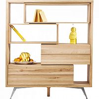 стеллаж bookcase коричневый в Пскове