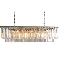 люстра odeon l80 silver&glass серая, прозрачная в Пскове
