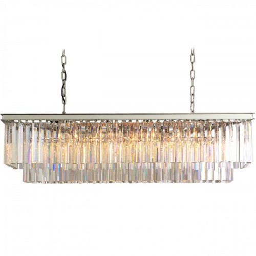 люстра odeon l80 silver&glass серая, прозрачная в Пскове