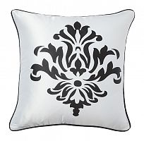 подушка с геральдическими лилиями fleur de lys ii white в Пскове