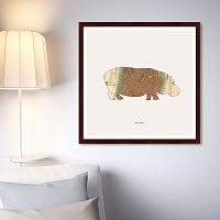 картина: nyc hippo, 2016г в Пскове