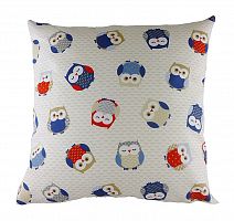 подушка с принтом owl print blue в Пскове