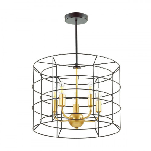 подвесная люстра lumion rupert 4410/5 черная в Пскове