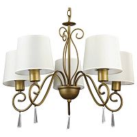 подвесная люстра arte lamp carolina a9239lm-5br в Пскове