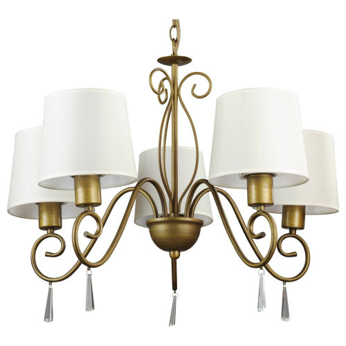подвесная люстра arte lamp carolina a9239lm-5br в Пскове