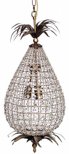 люстра дизайнерская chandelier3 медь и прозрачное стекло в Пскове