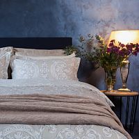 комплект постельного белья decoflux сатин евро victoria ivory в Пскове