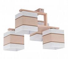 потолочная люстра tk lighting 562 lea white 4 в Пскове