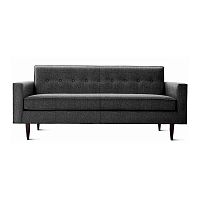 диван bantam sofa большой прямой темно-серый в Пскове