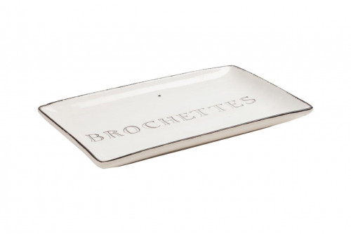 декоративное блюдо brochettes white в Пскове