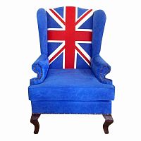 каминное кресло union jack classic в Пскове