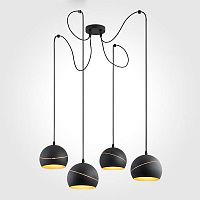 подвесная люстра tk lighting 2221 yoda black orbit в Пскове