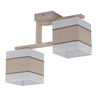 потолочная люстра tk lighting 561 lea white 2 в Пскове