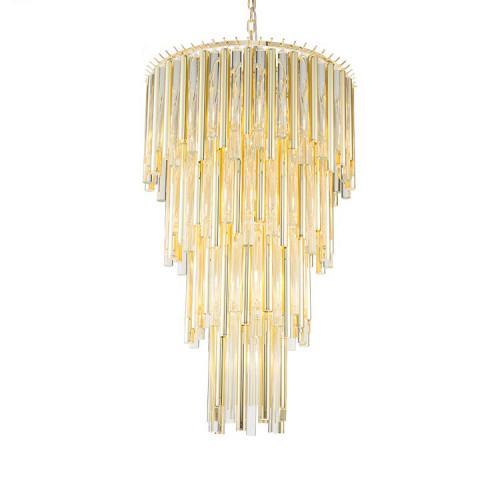 люстра gigi 13 gold от delight collection прозрачная/золото в Пскове