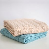 плед голубой light в Пскове