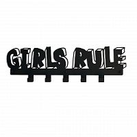 вешалка girls rule черная в Пскове