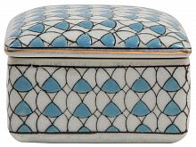 шкатулка samarkand square blue в Пскове