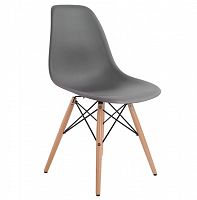 стул деревянный pc-015 серый (eames style) в Пскове