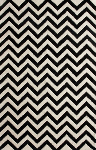 ковер zig zag чёрный 240х330 в Пскове