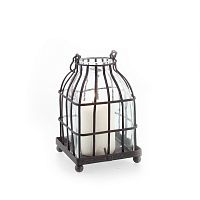 подсвечник-фонарь металлический со стеклом bird in cage i, 15 см в Пскове