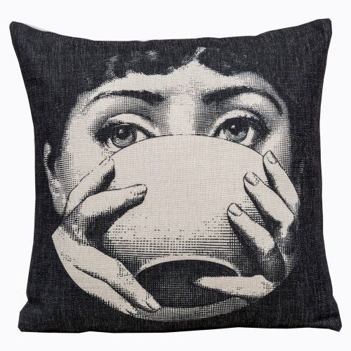 арт-подушка tea time fornasetti в Пскове