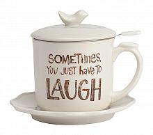 чайный набор sometimes you just have to laugh в Пскове