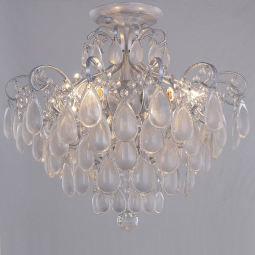 потолочная люстра crystal lux sevilia pl4 silver в Пскове