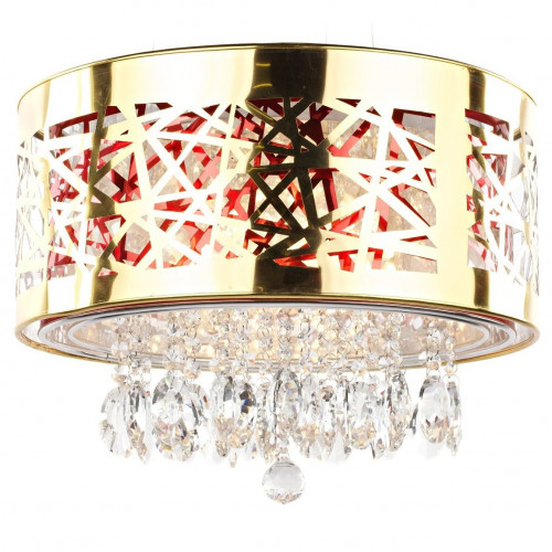 люстра nicolette золото, прозрачная в Пскове