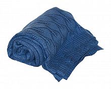 мягкий синий плед в Пскове