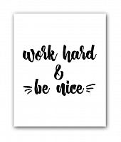 постер be nice а3 в Пскове