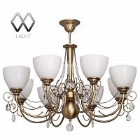 подвесная люстра mw-light фелиция 347016608 белая в Пскове