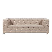 диван soho tufted прямой бежевый в Пскове